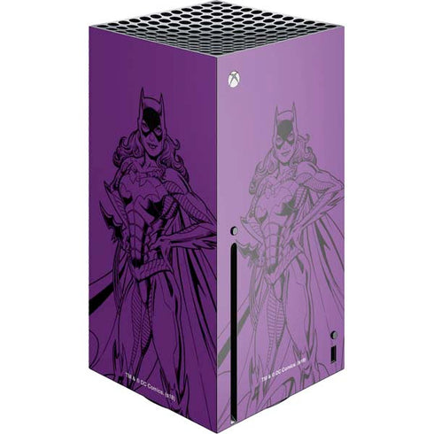 DC Comics Batgirl Comic Pop Xbox Series X Console Skin