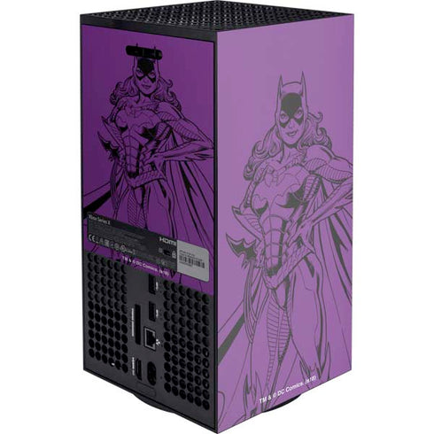 DC Comics Batgirl Comic Pop Xbox Series X Console Skin