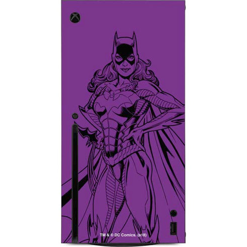 DC Comics Batgirl Comic Pop Xbox Series X Console Skin