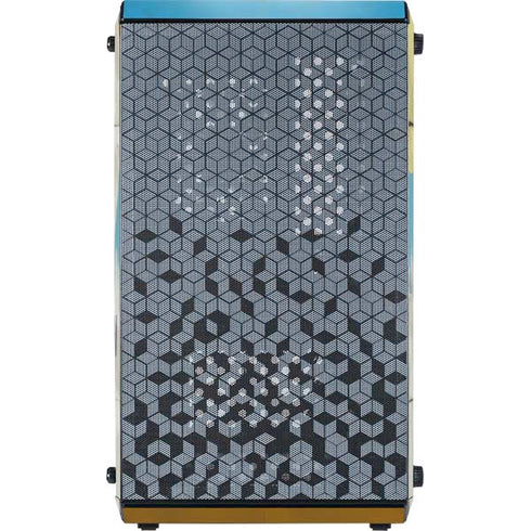 DC Comics Bombshells Batgirl- Fly Gotham City Airlines Cooler Master MasterBox Q300L Mini Tower Skin