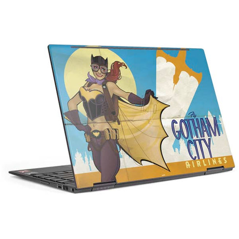 DC Comics Bombshells Batgirl- Fly Gotham City Airlines HP Envy Skin