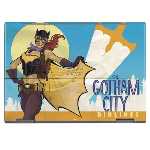 DC Comics Bombshells Batgirl- Fly Gotham City Airlines HP Envy Skin