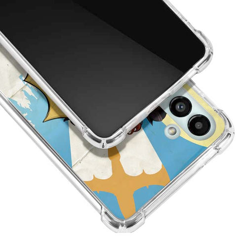 DC Comics Bombshells Batgirl- Fly Gotham City Airlines Galaxy A13 5G Clear Case