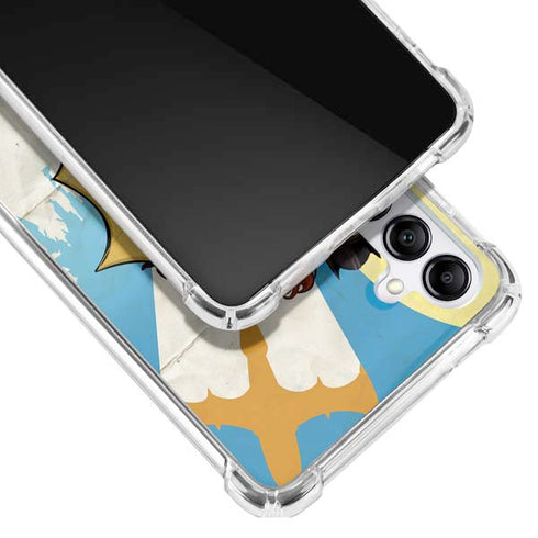 DC Comics Bombshells Batgirl- Fly Gotham City Airlines Galaxy A14 5G Clear Case