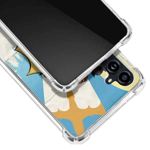 DC Comics Bombshells Batgirl- Fly Gotham City Airlines Galaxy A54 5G Clear Case