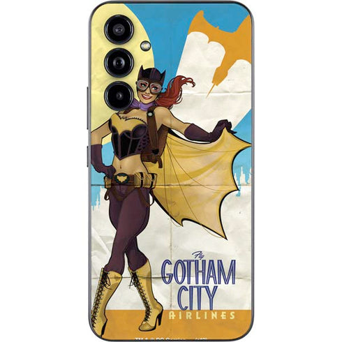 DC Comics Bombshells Batgirl- Fly Gotham City Airlines Galaxy A54 5G Skin