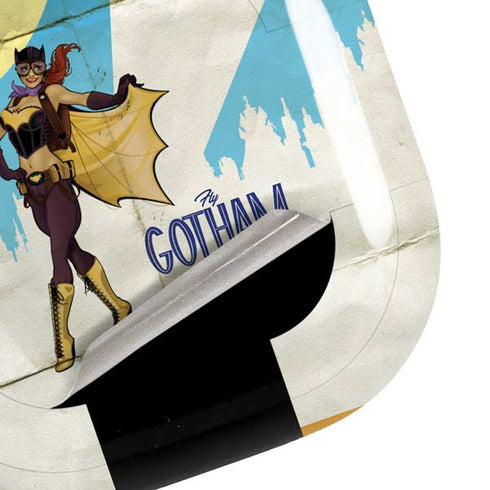 DC Comics Bombshells Batgirl- Fly Gotham City Airlines Galaxy Buds Pro Skin