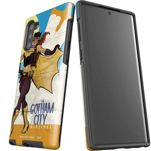 DC Comics Bombshells Batgirl- Fly Gotham City Airlines Galaxy Note 10 Pro Case