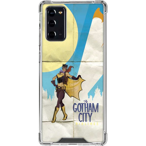 DC Comics Bombshells Batgirl- Fly Gotham City Airlines Galaxy Note20 5G Clear Case