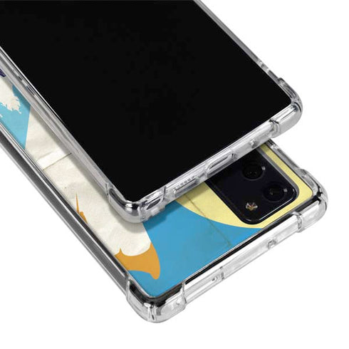 DC Comics Bombshells Batgirl- Fly Gotham City Airlines Galaxy Note20 5G Clear Case