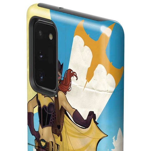 DC Comics Bombshells Batgirl- Fly Gotham City Airlines Galaxy Note20 5G Pro Case