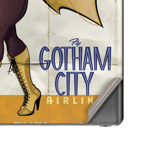 DC Comics Bombshells Batgirl- Fly Gotham City Airlines Galaxy Note20 5G Skin