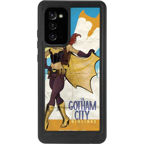 DC Comics Bombshells Batgirl- Fly Gotham City Airlines Galaxy Note20 5G Waterproof Case
