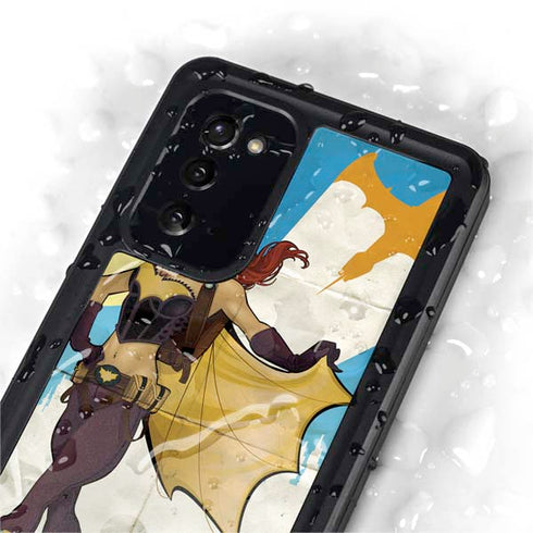 DC Comics Bombshells Batgirl- Fly Gotham City Airlines Galaxy Note20 5G Waterproof Case