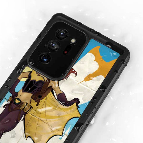 DC Comics Bombshells Batgirl- Fly Gotham City Airlines Galaxy Note20 Ultra 5G Waterproof Case