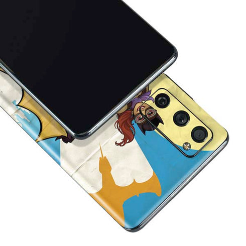 DC Comics Bombshells Batgirl- Fly Gotham City Airlines Galaxy S20 Fan Edition Skin