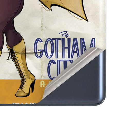 DC Comics Bombshells Batgirl- Fly Gotham City Airlines Galaxy S20 Fan Edition Skin