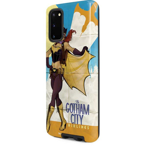 DC Comics Bombshells Batgirl- Fly Gotham City Airlines Galaxy S20 Pro Case