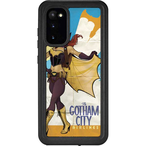 DC Comics Bombshells Batgirl- Fly Gotham City Airlines Galaxy S20 Waterproof Case
