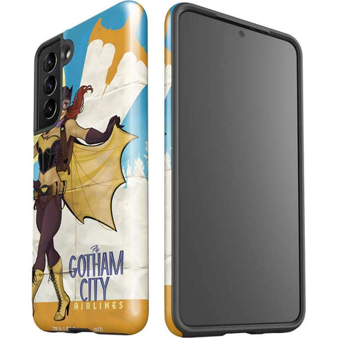 DC Comics Bombshells Batgirl- Fly Gotham City Airlines Galaxy S21 5G Pro Case