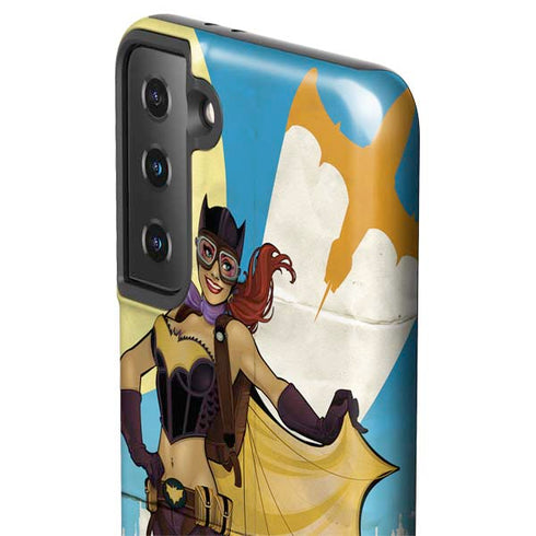 DC Comics Bombshells Batgirl- Fly Gotham City Airlines Galaxy S21 Plus 5G Pro Case