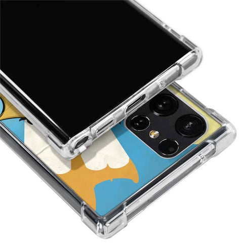 DC Comics Bombshells Batgirl- Fly Gotham City Airlines Galaxy S22 Ultra Clear Case