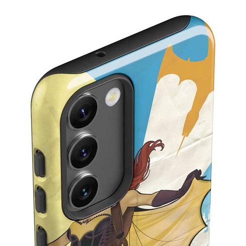 DC Comics Bombshells Batgirl- Fly Gotham City Airlines Galaxy S23 Pro Case