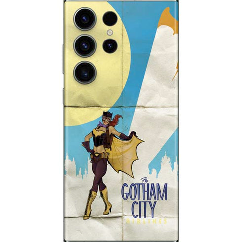 DC Comics Bombshells Batgirl- Fly Gotham City Airlines Galaxy S23 Ultra Skin