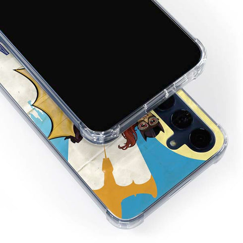 DC Comics Bombshells Batgirl- Fly Gotham City Airlines Galaxy S24 Clear Case