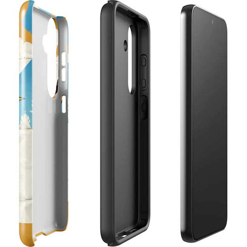 DC Comics Bombshells Batgirl- Fly Gotham City Airlines Galaxy S24 Impact Case