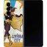 DC Comics Bombshells Batgirl- Fly Gotham City Airlines Galaxy Z Fold4 5G Skin