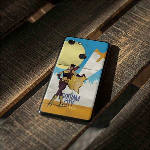 DC Comics Bombshells Batgirl- Fly Gotham City Airlines Google Pixel 3 XL Skin