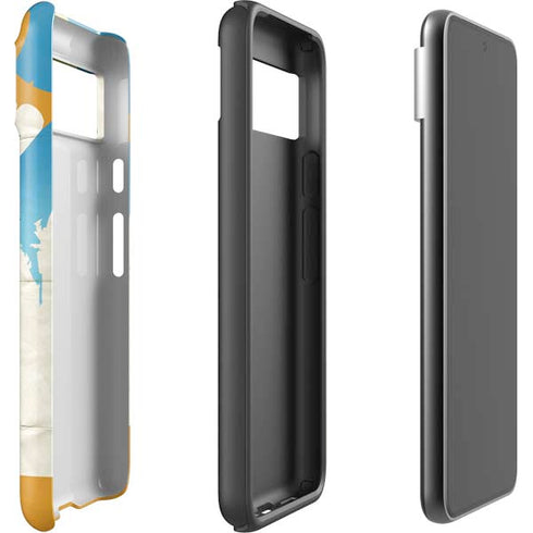 DC Comics Bombshells Batgirl- Fly Gotham City Airlines Google Pixel 8 Pro Impact Case