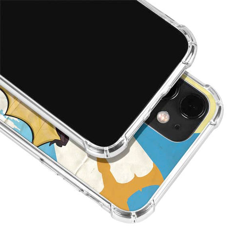 DC Comics Bombshells Batgirl- Fly Gotham City Airlines iPhone 12 Clear Case