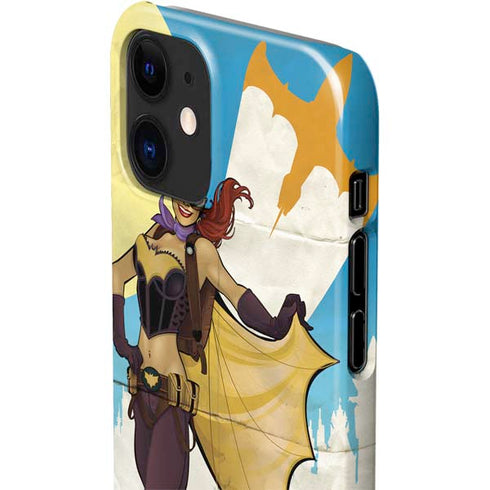DC Comics Bombshells Batgirl- Fly Gotham City Airlines iPhone 12 Mini Lite Case