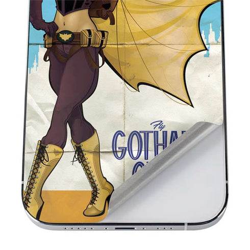 DC Comics Bombshells Batgirl- Fly Gotham City Airlines iPhone 12 Pro Skin