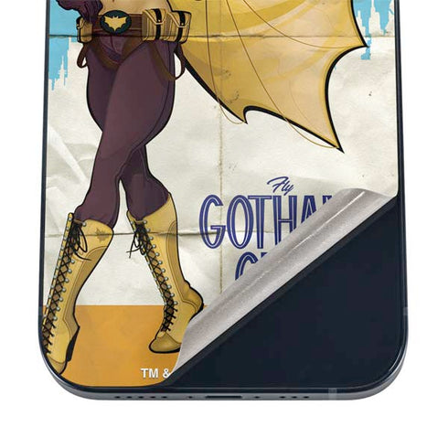 DC Comics Bombshells Batgirl- Fly Gotham City Airlines iPhone 12 Skin