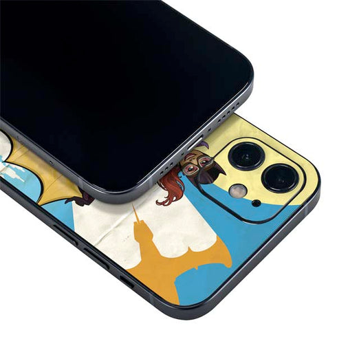 DC Comics Bombshells Batgirl- Fly Gotham City Airlines iPhone 12 Skin