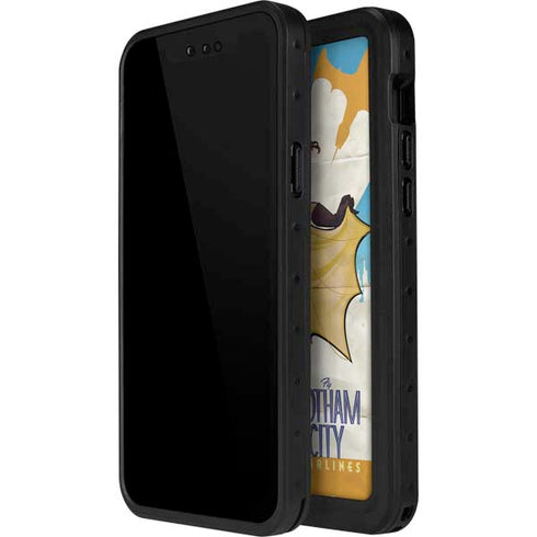 DC Comics Bombshells Batgirl- Fly Gotham City Airlines iPhone 15 Plus Waterproof Case