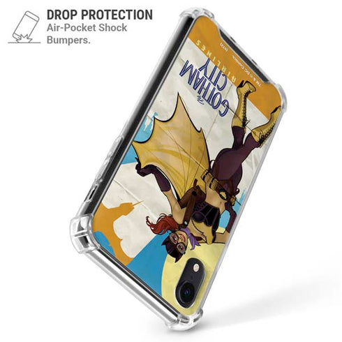 DC Comics Bombshells Batgirl- Fly Gotham City Airlines iPhone XR Clear Case