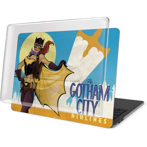 DC Comics Bombshells Batgirl- Fly Gotham City Airlines MacBook Pro 16in (2019-20) Case plus Skin