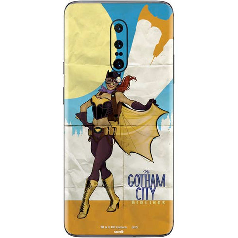 DC Comics Bombshells Batgirl- Fly Gotham City Airlines OnePlus 7 Pro Skin