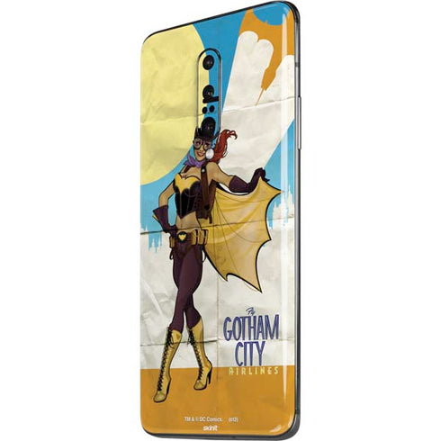 DC Comics Bombshells Batgirl- Fly Gotham City Airlines OnePlus 7 Pro Skin