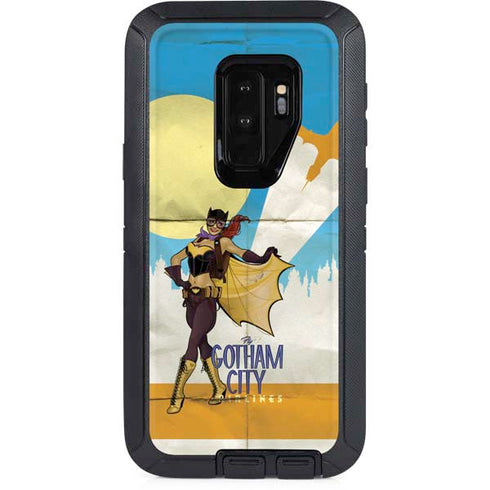 DC Comics Bombshells Batgirl- Fly Gotham City Airlines Otterbox Defender Galaxy Skin