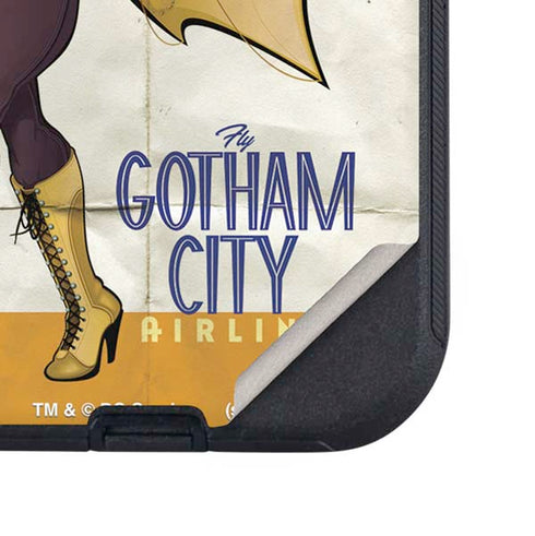 DC Comics Bombshells Batgirl- Fly Gotham City Airlines Otterbox Defender iPhone Skin