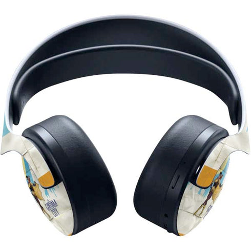 DC Comics Bombshells Batgirl- Fly Gotham City Airlines PULSE 3D Wireless Headset for PS5 Skin