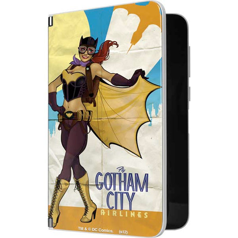 DC Comics Bombshells Batgirl- Fly Gotham City Airlines Surface Duo Skin