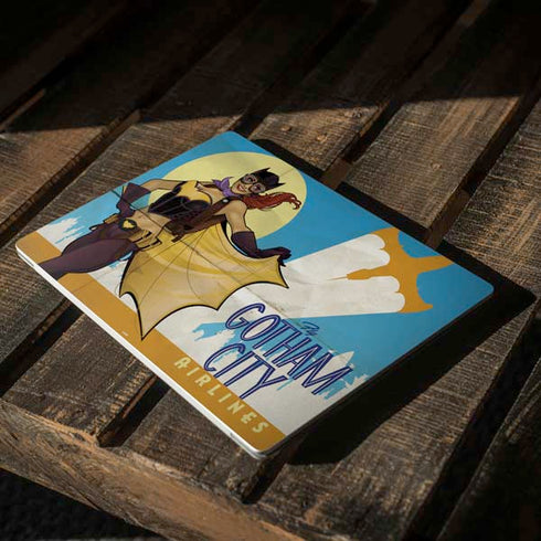 DC Comics Bombshells Batgirl- Fly Gotham City Airlines Surface Laptop 2 Skin