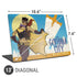 DC Comics Bombshells Batgirl- Fly Gotham City Airlines Universal Laptop 13in (10.6 x 7.6in) Skin