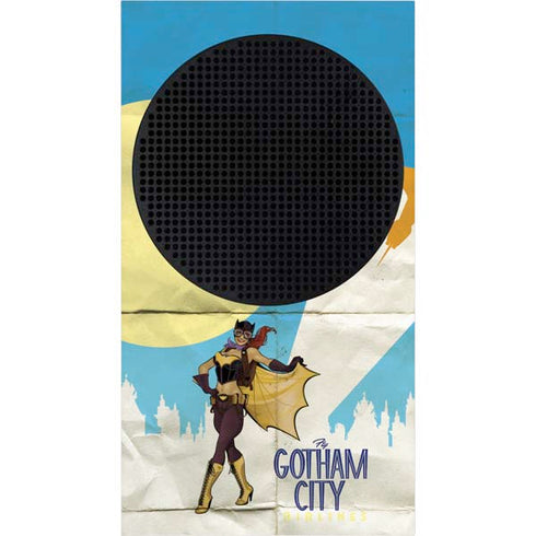 DC Comics Bombshells Batgirl- Fly Gotham City Airlines Xbox Series S Skins